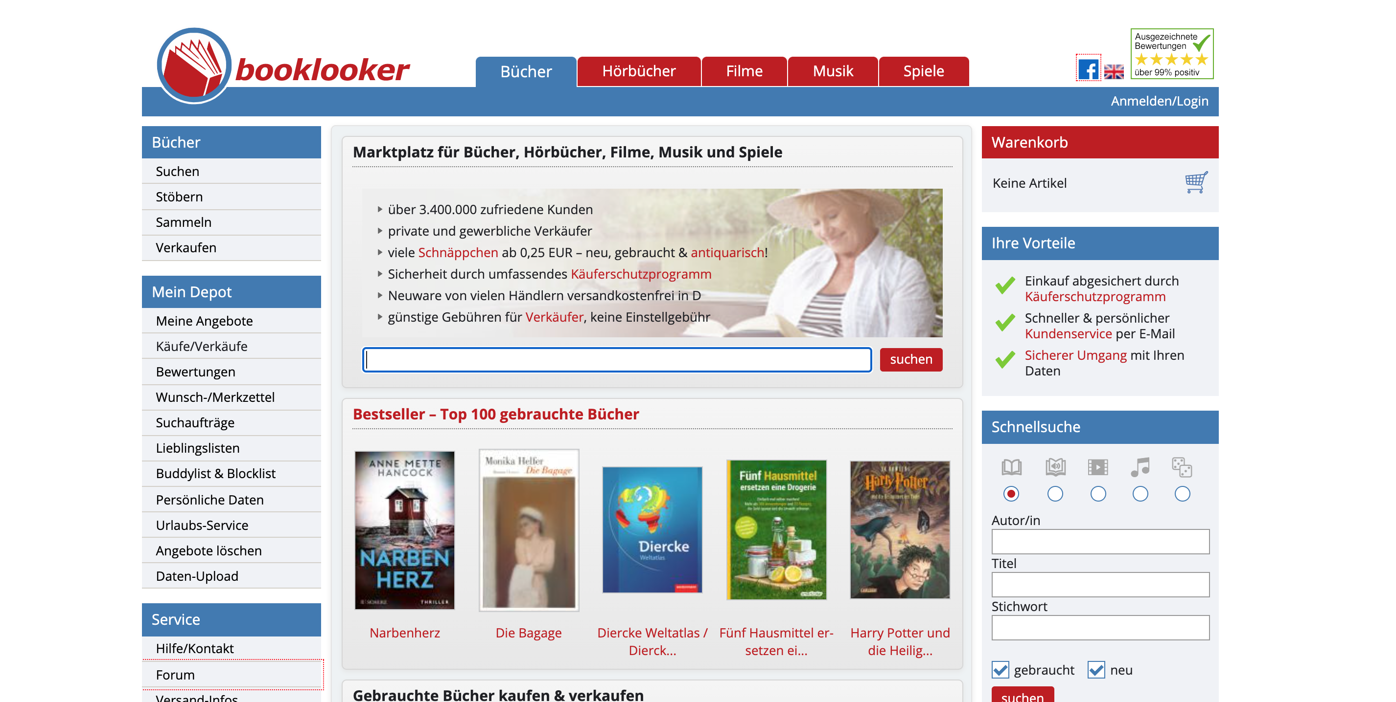booklooker webseite